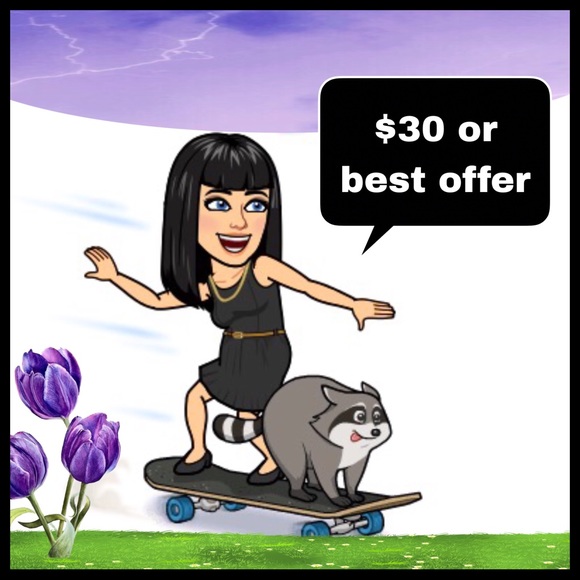 Notations Jacket Purple & Black Shiny Large NWT - Picture 8 of 8